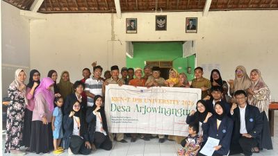 PEMAPARAN LOKA KARYA  MAHASISWA KKN-T IPB DI DESA ARJOWINANGUN